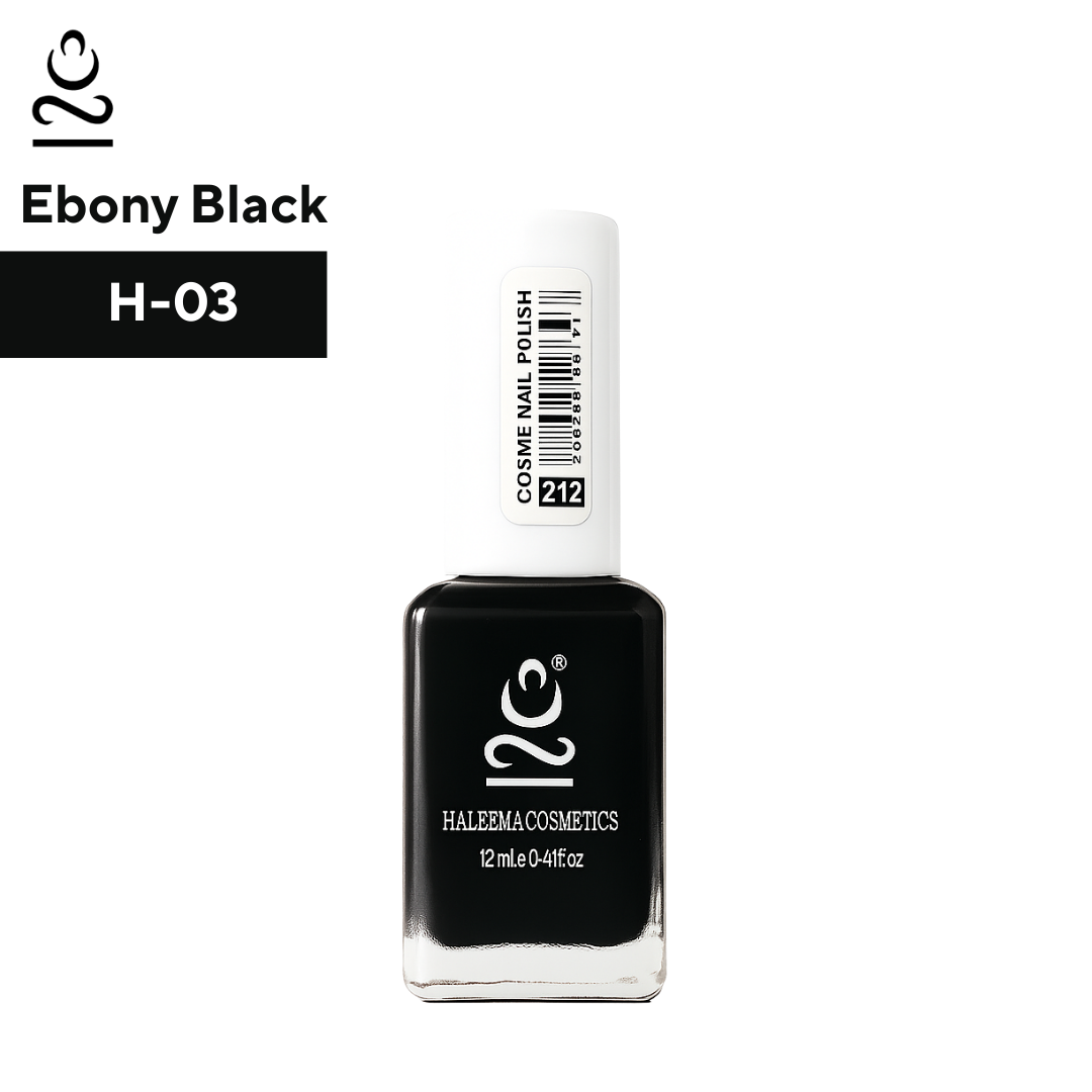 Ebony Black ( H- 03 )