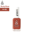 Haleema Cosmetics Nail Polish – Rusty Rose (H-02)