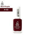 Haleema Cosmetics Nail Polish – Noir Purple (H-02)