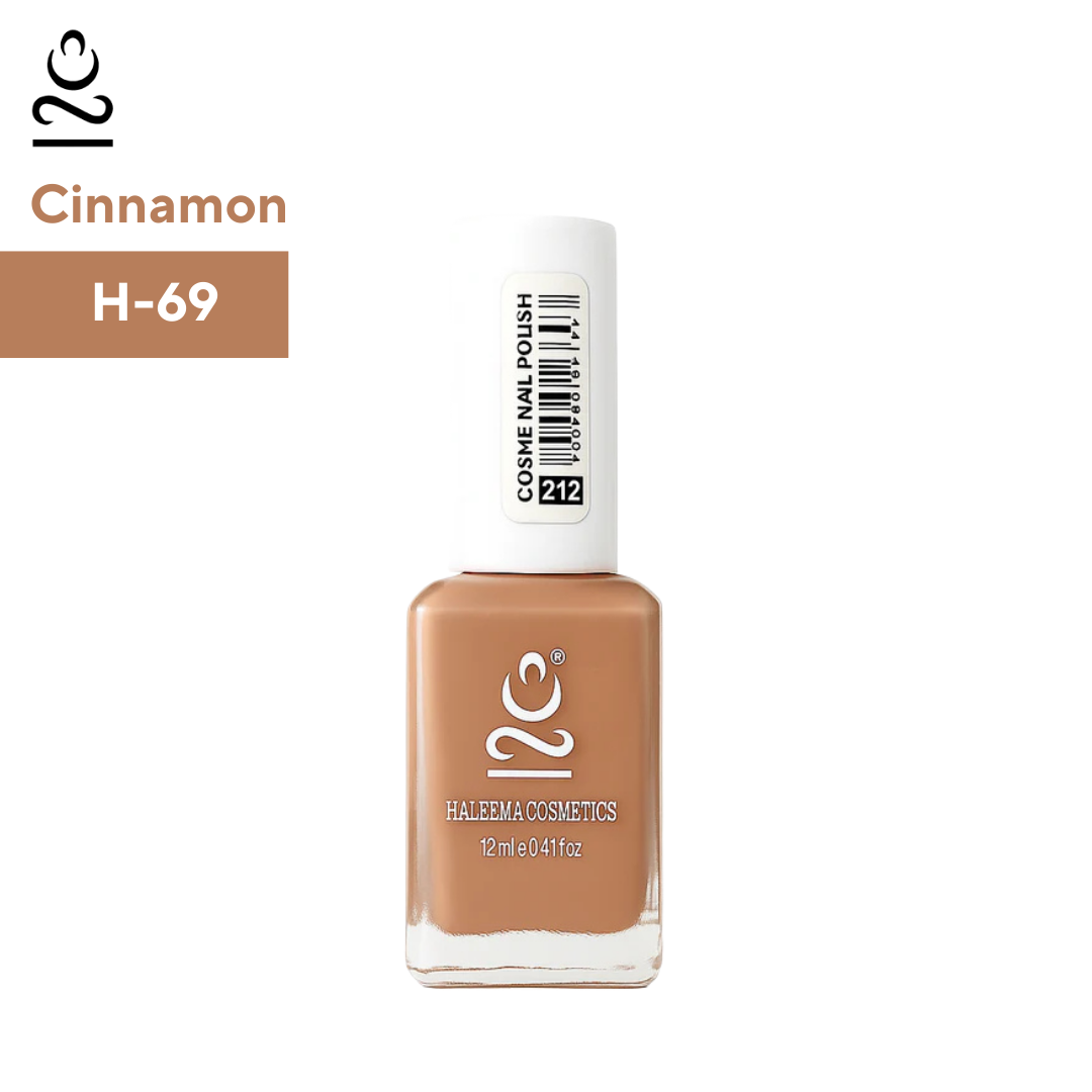 Haleema Cosmetics Nail Polish – Cinnamon (H-69)