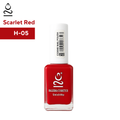 Haleema Cosmetics Nail Polish – Scarlet Red (H-05)