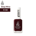 Haleema Cosmetics Nail Polish – Deep Wine (H-02)