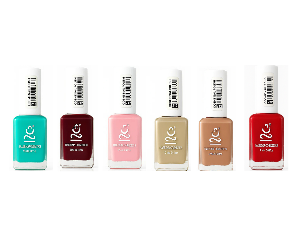 Nail Polish Regular Shades (Bundle Of Six)