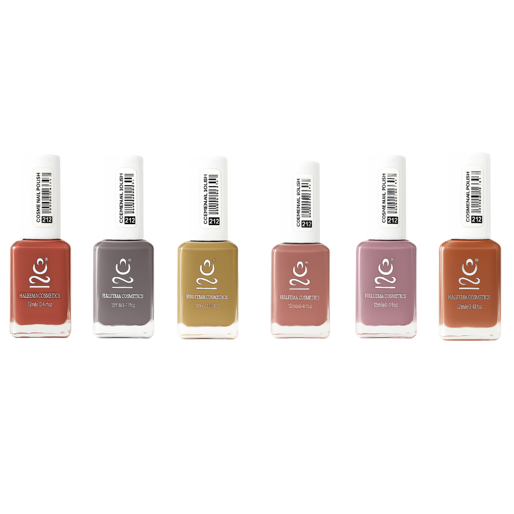 Nail Polish Nude Shades (Bundle Of Six)